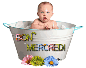 Gif animé Bon mercredi bébé